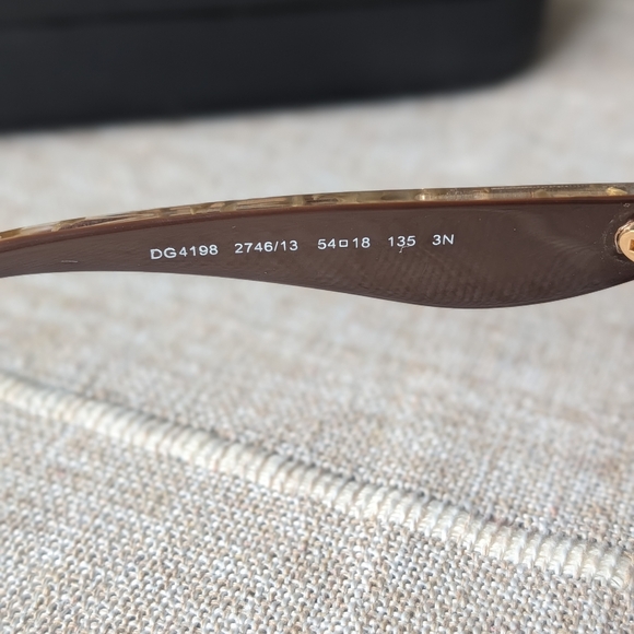 Dolce & Gabbana DG 4198 Gold Leaf Sunglasses